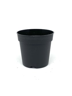10 x black pots 6,5cm